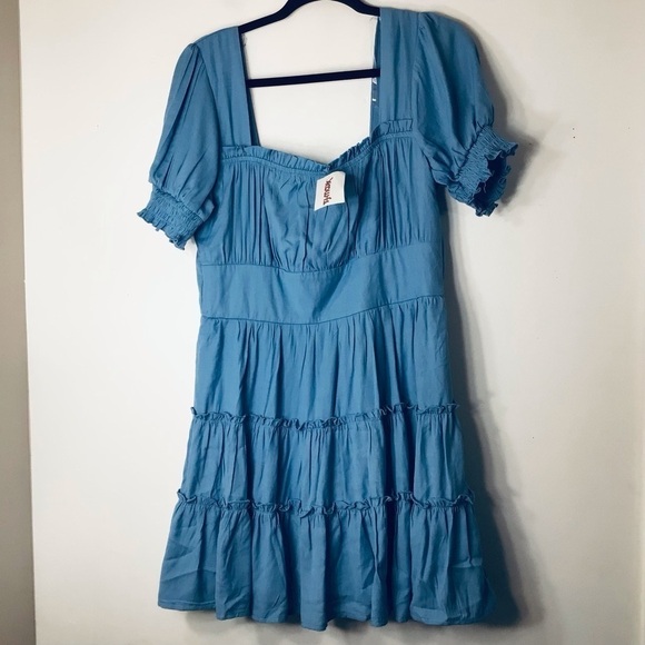 NWT new Trixxi dress xl blue - Picture 1 of 9